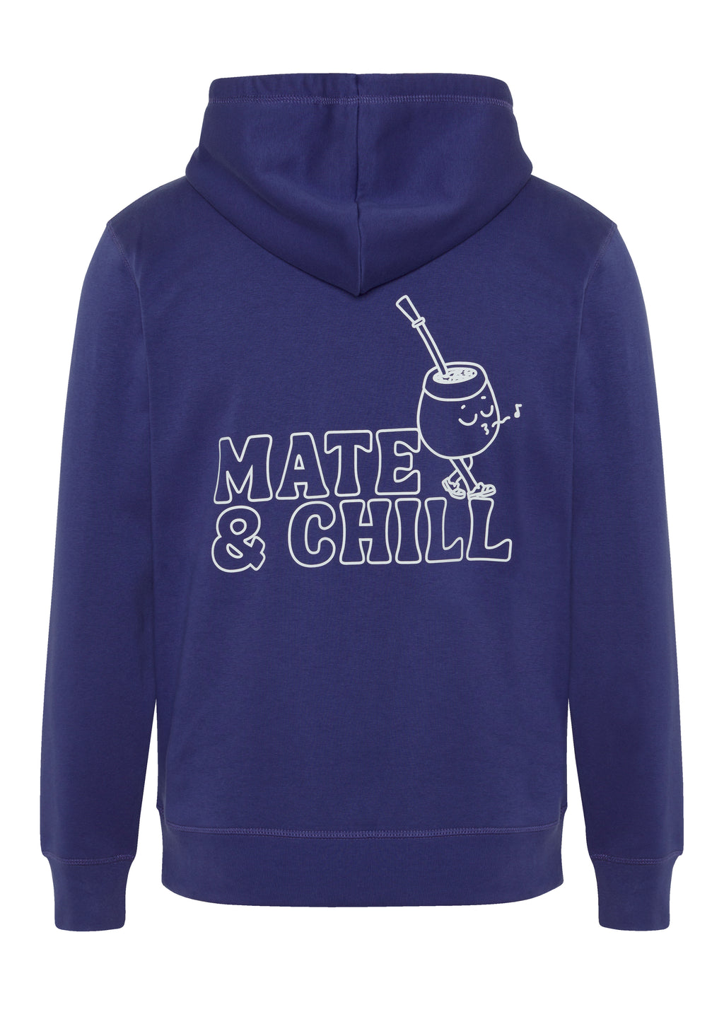 Hoodie "Mate & Chill" – Lila