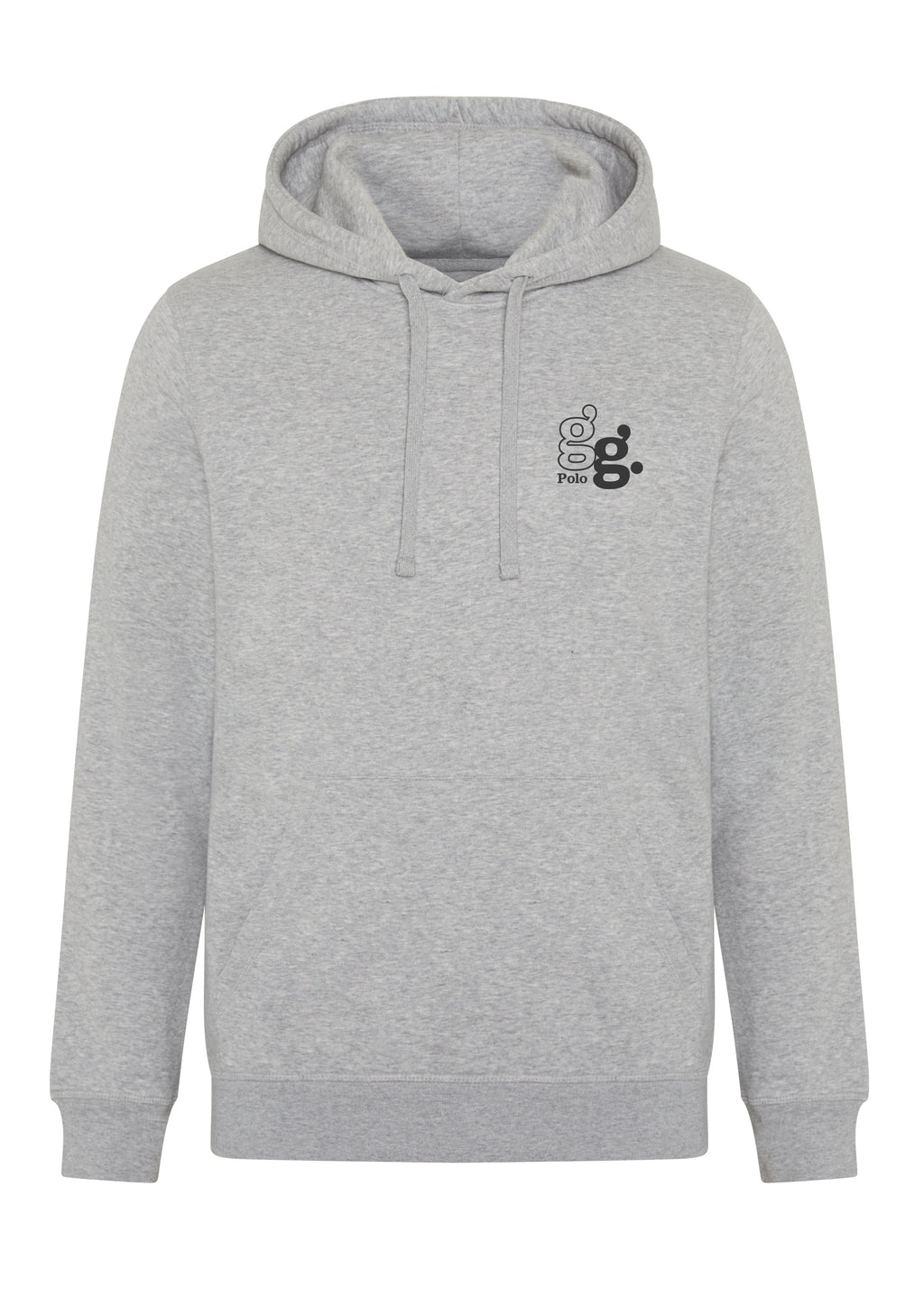 Hoodie "Polo is cheaper than Therapy" – Hellgrau