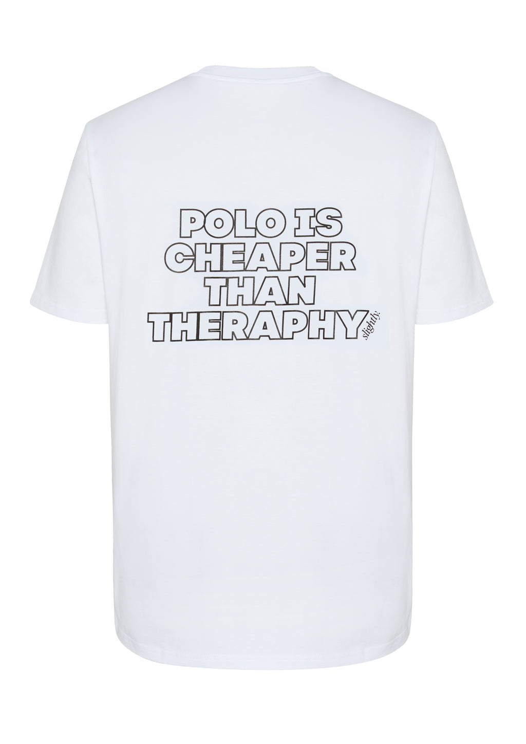 Shirt "Polo is cheaper than Therapy"