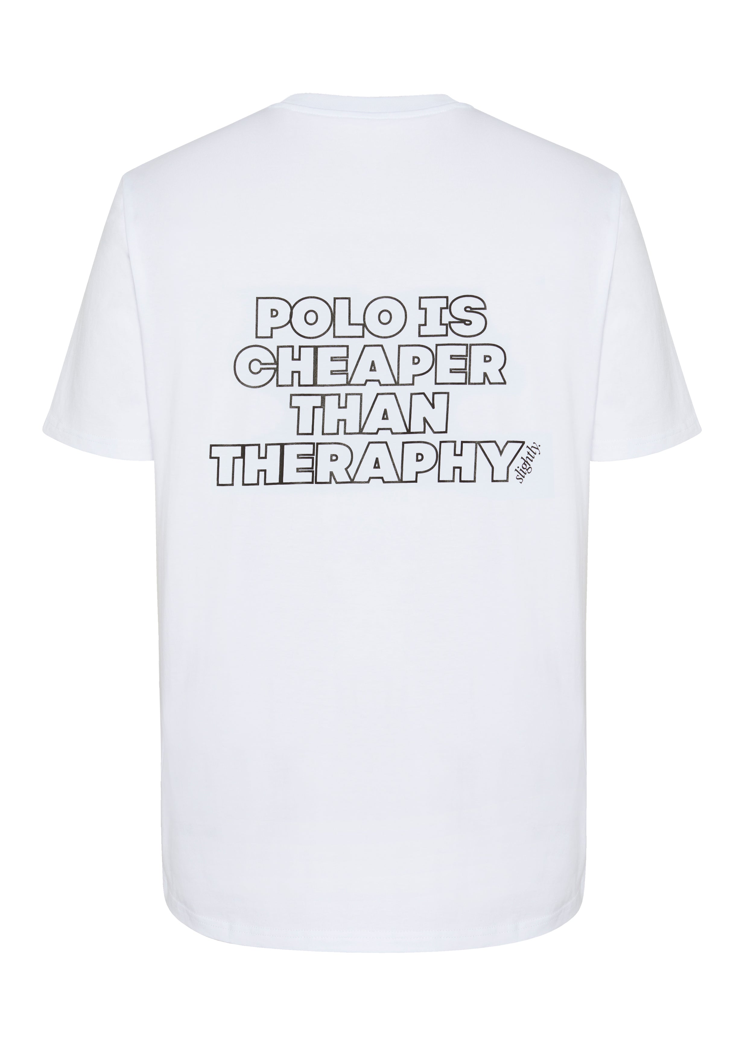 Shirt "Polo is cheaper than Therapy"
