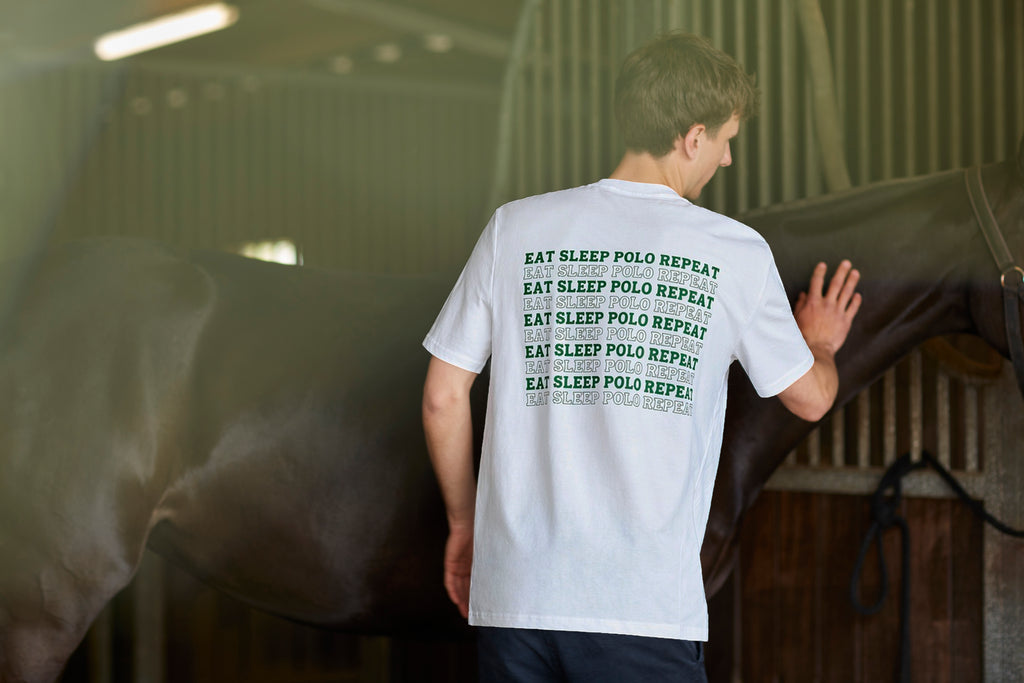 Shirt "Eat Sleep Polo Repeat"