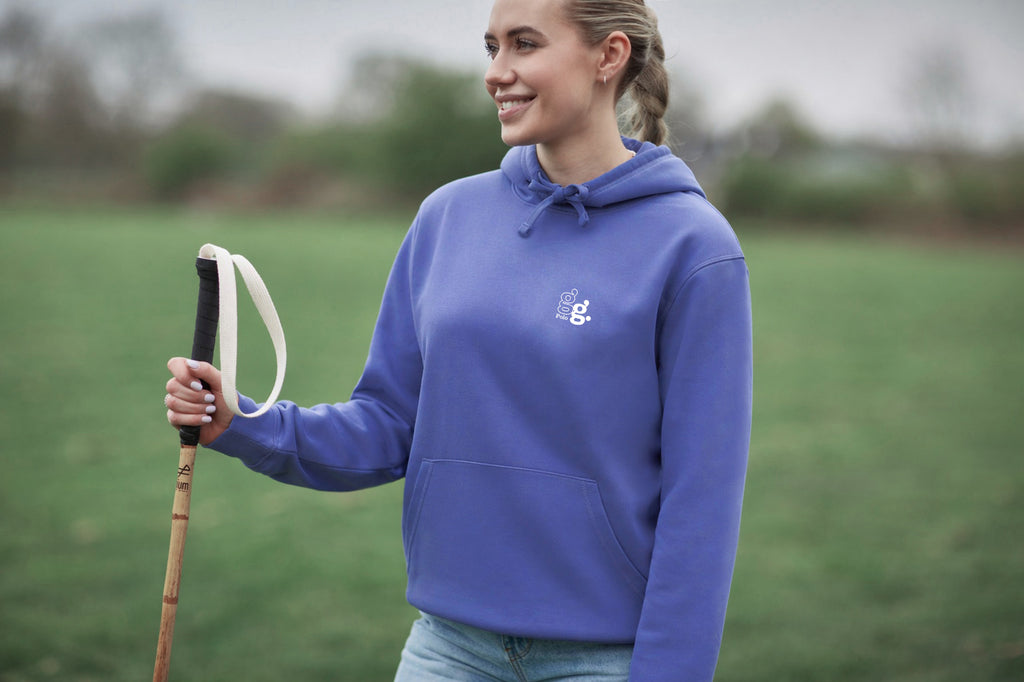 Hoodie "Mate & Chill" – Lila