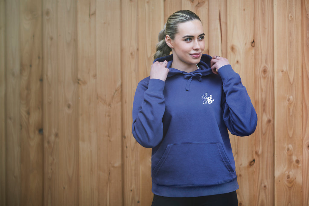 Hoodie "Mate & Chill" – Lila