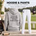 Polo-Hose & Hoodie Set