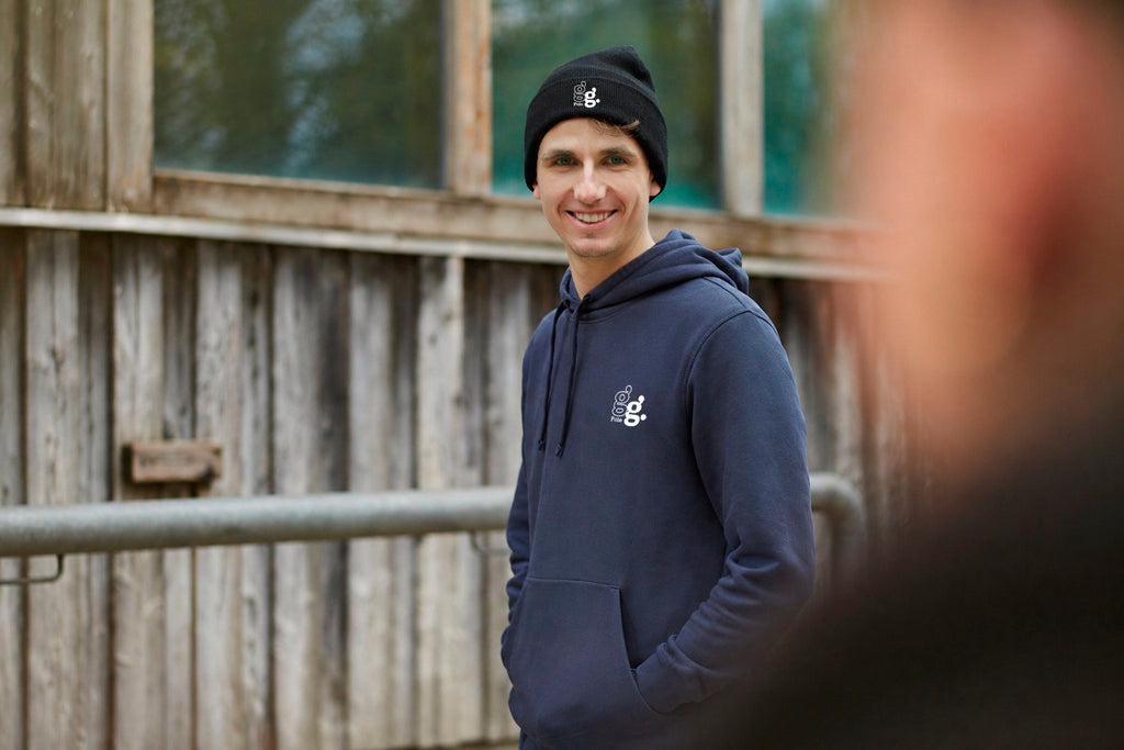 Hoodie "Polo is cheaper than Therapy" – Dunkelgrau