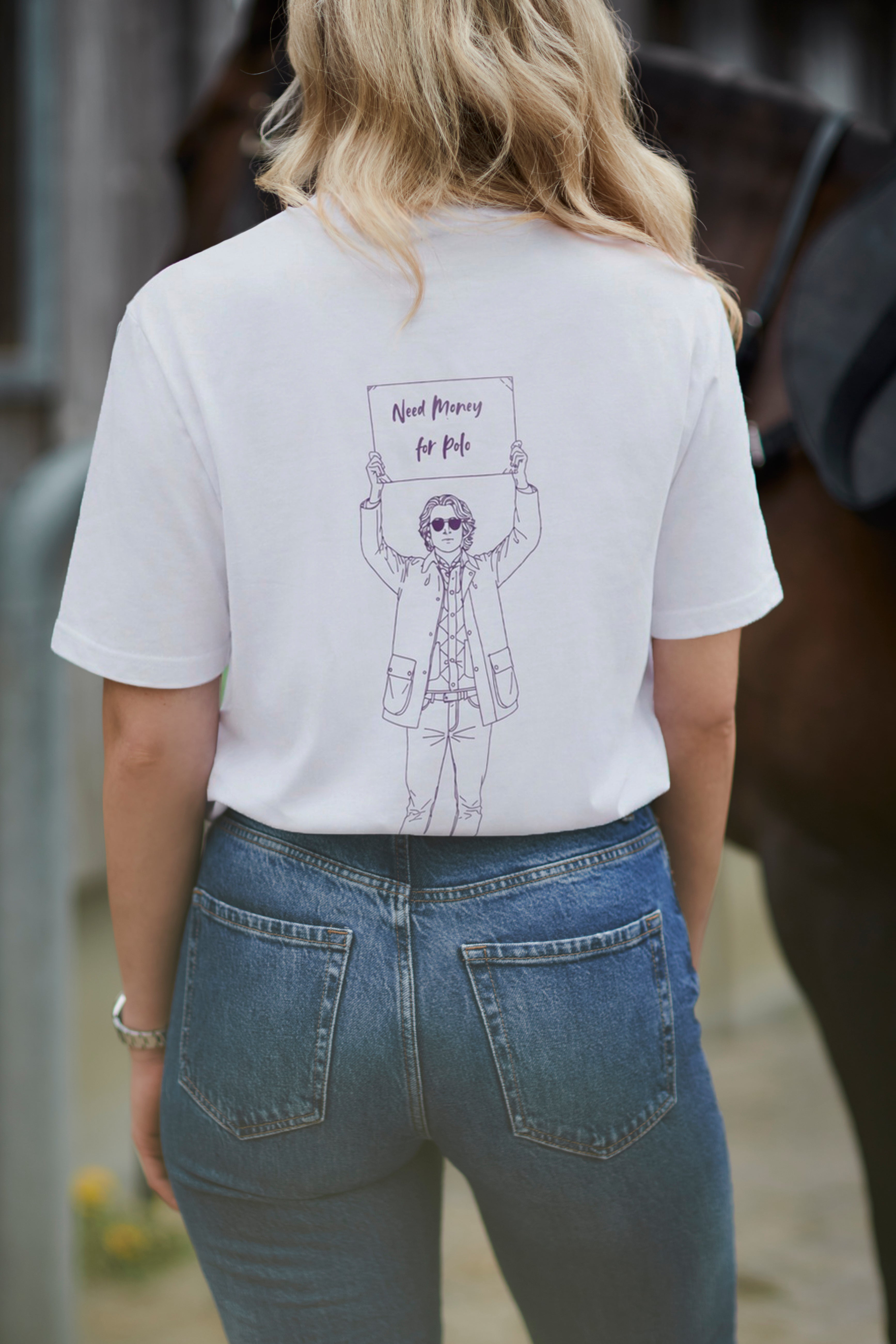 Shirt "Need money for polo"